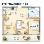 Apartament Ferienresidenz Zur Ostsee Zempin